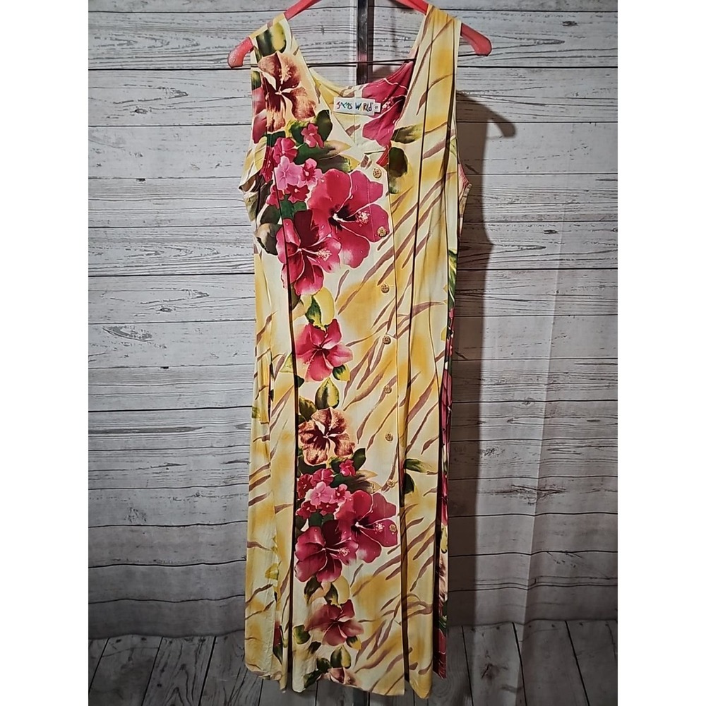 Vintage Jams World Floral Dress